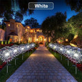 Solar Firework Lights Outdoor 200 LED – Copper Wire Starburst Ground Lights, 8 Modes (2 Pack) | Vistolux